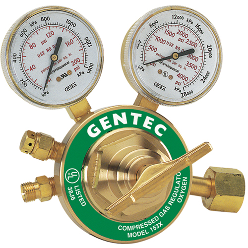 153 Series - Single Stage Regulators, Acetylene, CGA510 Inlet St. Lawrence Industrial & Safety Supply