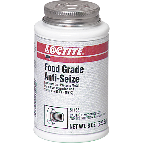Antigrippant de qualit&eacute; alimentaire, 288 g, Canette &agrave; dessus brosse St. Lawrence Industrial & Safety Supply