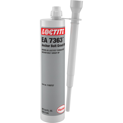 EA 7363 Fixmaster&reg; Anchor Bolt Grout HP, Cartridge St. Lawrence Industrial & Safety Supply