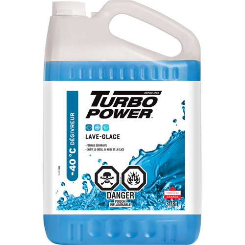 Turbo Power&reg; All-Season Windshield Washer Fluid, Jug, 3.78 L St. Lawrence Industrial & Safety Supply