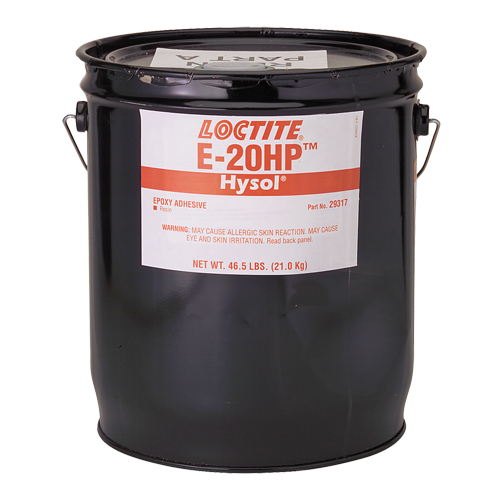 Adh&eacute;sifs structuraux &agrave; s&eacute;chage rapide E-20P, 5 gal., Seau, Deux composants, Blanc St. Lawrence Industrial & Safety Supply