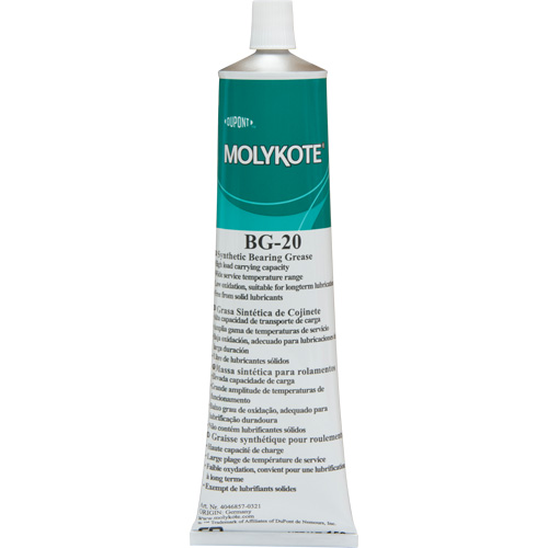 Graisse de roulement haute performance Molykote BG 20, 150 g, Bouteille St. Lawrence Industrial & Safety Supply