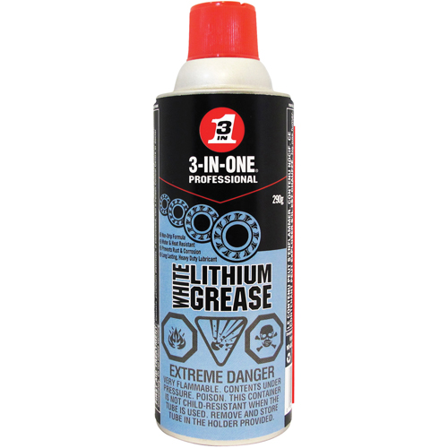 3-IN-1&reg; White Lithium Grease, Aerosol Can St. Lawrence Industrial & Safety Supply