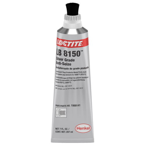Antigrippant qualit&eacute; argent, Tube, Temp. max. de 1600°F (871°C) St. Lawrence Industrial & Safety Supply