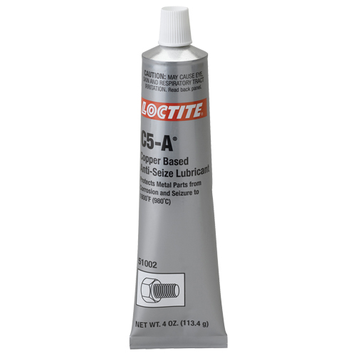 Anti-blocage cuivre Loctite LB 8008, 4 oz, Tube, 1800°F (982°C) Temp&eacute;rature max. St. Lawrence Industrial & Safety Supply
