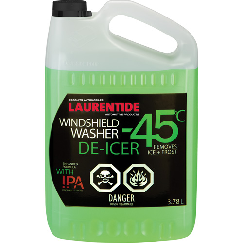 Laurentide Windshield Washer & De-Icer, Jug, 3.78 L St. Lawrence Industrial & Safety Supply