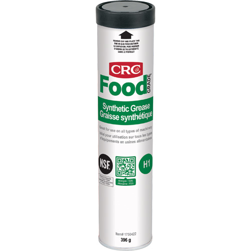 Synthetic Food-Grade Grease, Cartridge St. Lawrence Industrial & Safety Supply