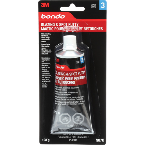 Mastic pour retouches et glaçage Bondo, 4,5 oz., Tube St. Lawrence Industrial & Safety Supply