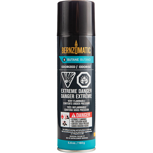 Bouteille &agrave; gaz 5,6 oz jetable, Butane St. Lawrence Industrial & Safety Supply