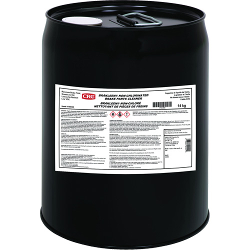 Nettoyant de pi&egrave;ces de freins sans chlore Brakleen &agrave; faibles &eacute;missions COV, Seau St. Lawrence Industrial & Safety Supply