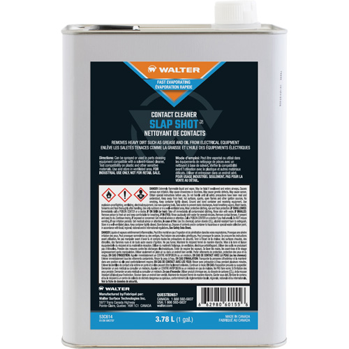 Nettoyant pour contacts SLAP SHOT, Cruche St. Lawrence Industrial & Safety Supply