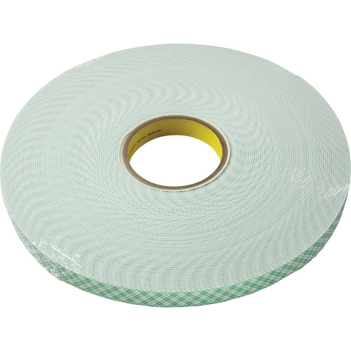 Double-Coated Foam Tape, 33 m (108') L x 18 mm (3/4") W, 62.5 mils, Urethane St. Lawrence Industrial & Safety Supply