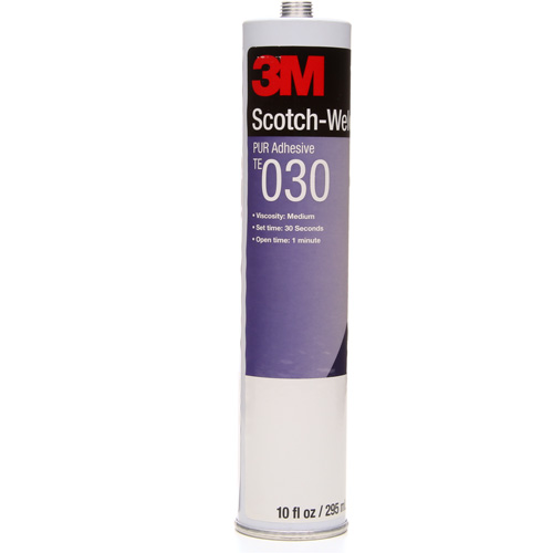 Scotch-Weld PUR Adhesive, 10 oz., Cartridge, Clear St. Lawrence Industrial & Safety Supply