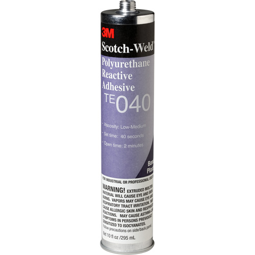 Adh&eacute;sif PUR Scotch-Weld, 10 oz, Cartouche, Transparent St. Lawrence Industrial & Safety Supply