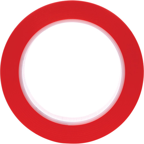 Ruban en vinyle 471, 25,4 mm (1") la x 32,9 m (108') lo, 5,2 mils, Rouge St. Lawrence Industrial & Safety Supply