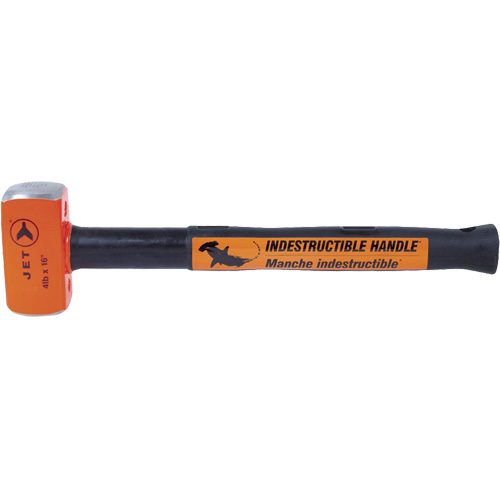 USH-416 Super Heavy-Duty Indestructible Handle Sledge Hammer, 4 lbs., 16", Solid Steel Handle St. Lawrence Industrial & Safety Supply