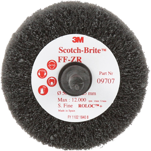 Scotch-Brite Cut & Polish Flap Brush, Aluminum Oxide, Fine Grit, 2" x 1" x 1/4" St. Lawrence Industrial & Safety Supply