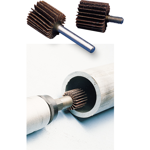 General Purpose Flap Wheel, Aluminum Oxide, 60 Grit, 2" x 1" x 1/4" St. Lawrence Industrial & Safety Supply