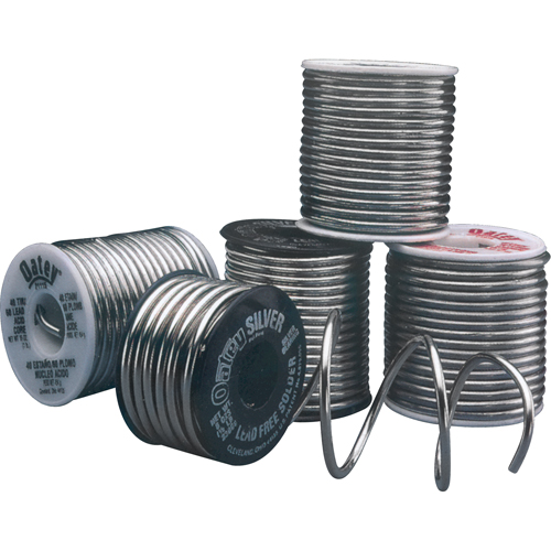 M&eacute;tal d'apport 40/60 &agrave; usage g&eacute;n&eacute;ral, &agrave; base de plomb, 40 % d'&eacute;tain, 60 % de plomb, &acirc;me Acide, dia. 0,125" St. Lawrence Industrial & Safety Supply