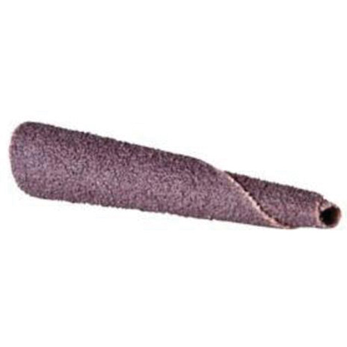Cartouche de bande abrasive conique ALO, 120 Grain, 5/16" dia., Oxyde d'aluminium, 1-1/2" lo, 1/4" Dimension de l'arbre St. Lawrence Industrial & Safety Supply