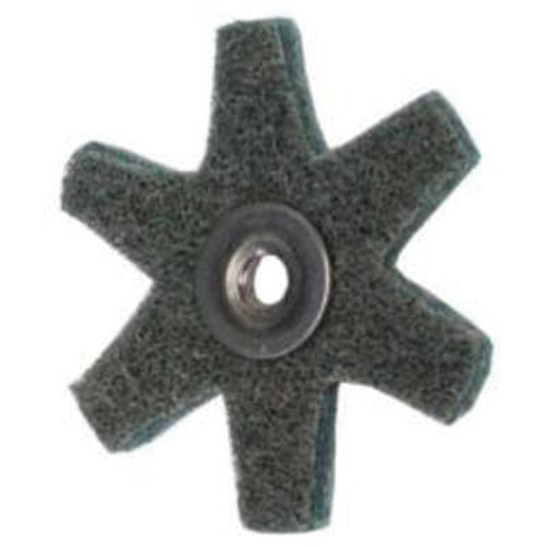 Abrasotex Surface Preparation Star, 2" Dia., Very Fine Grit, Aluminum Oxide St. Lawrence Industrial & Safety Supply