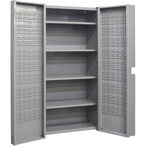 Armoires &agrave; combinaison &agrave; portes creuses, 38" la x 24" p x 72" h, Gris St. Lawrence Industrial & Safety Supply