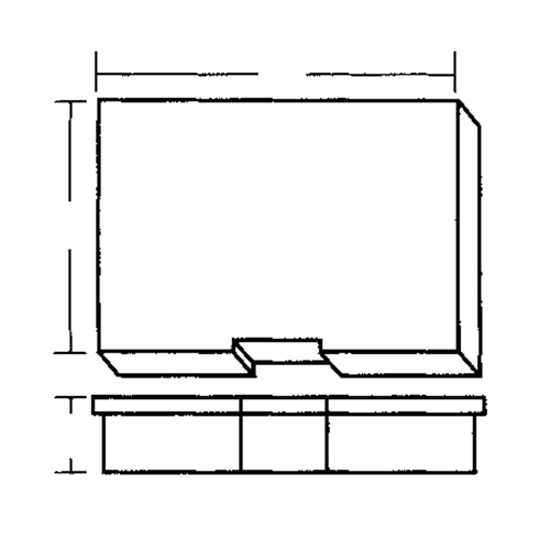 Boîte &agrave; compartiments, Plastique, 15-1/2" la x 11-3/4" p, 2-1/2" h, Gris St. Lawrence Industrial & Safety Supply