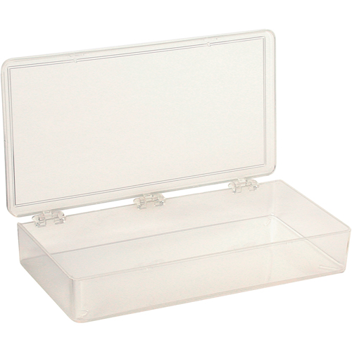 Boîte &agrave; compartiments K-Resin, Plastique, 4" la x 8" p, 1-3/16" h, Transparent St. Lawrence Industrial & Safety Supply