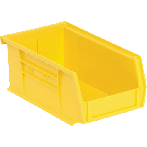 Ultra Stack & Hang Bin, 4-1/8" W x 3" H x 7-3/8" D, Yellow St. Lawrence Industrial & Safety Supply