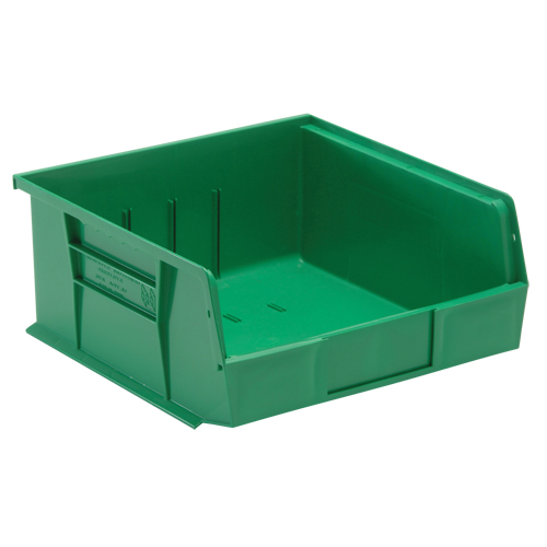 Bacs ultra empilable & suspendable, 11" la, 5" h x 10-7/8" p, Vert St. Lawrence Industrial & Safety Supply