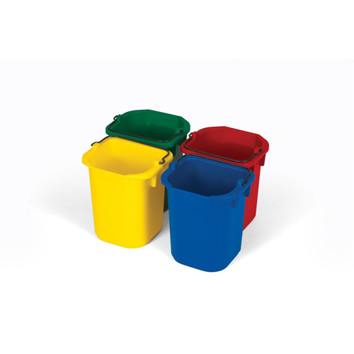 Disinfecting Pail Set, Plastic, 1.25 gal. St. Lawrence Industrial & Safety Supply