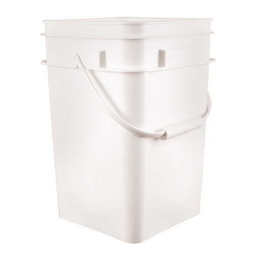 Square Pail, Plastic, 4.25 gal. St. Lawrence Industrial & Safety Supply