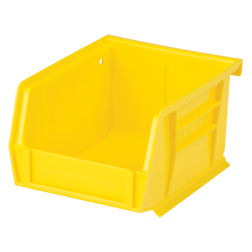 Stack & Hang Bin, 4-1/8" W x 3" H x 5-3/8" D, Yellow St. Lawrence Industrial & Safety Supply