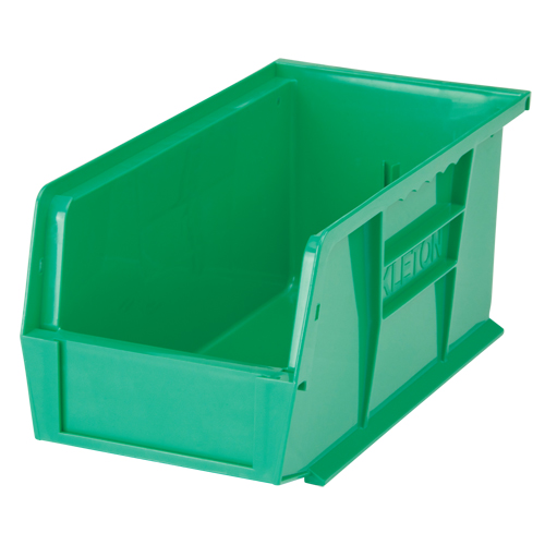 Stack & Hang Bin, 5-1/2" W x 5" H x 10-7/8" D, Green St. Lawrence Industrial & Safety Supply