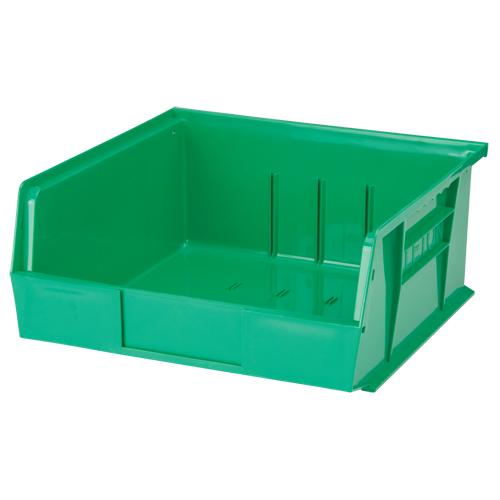 Bac empilable & &agrave; suspendre, 11" la, 5" h x 10-7/8" p, Vert St. Lawrence Industrial & Safety Supply