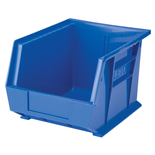 Stack & Hang Bin, 8-1/4" W x 7" H x 10-3/4" D, Blue St. Lawrence Industrial & Safety Supply