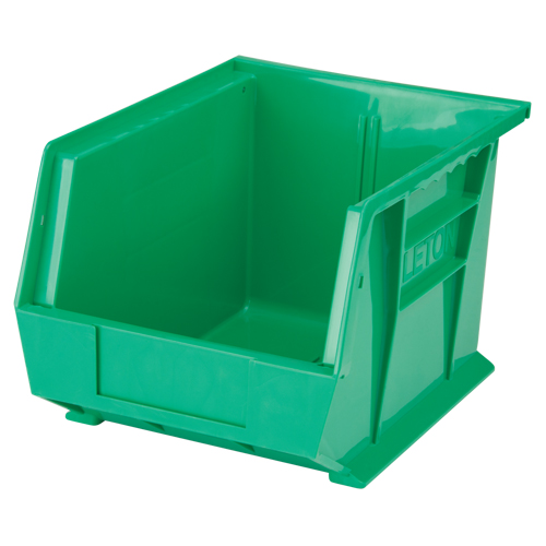 Bac empilable & &agrave; suspendre, 8-1/4" la, 7" h x 10-3/4" p, Vert St. Lawrence Industrial & Safety Supply