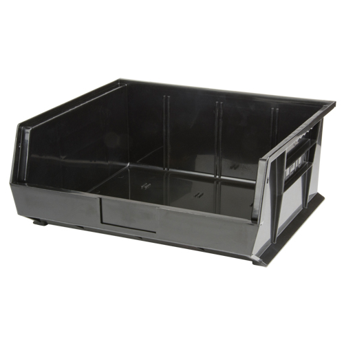 Bac empilable & &agrave; suspendre, 16-1/2" la, 7" h x 14-3/4" p, Noir St. Lawrence Industrial & Safety Supply