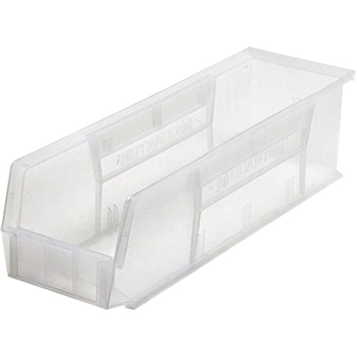 Bacs ultra empilable & suspendable, 17-7/8" la, 5" h x 5-1/2" p, Transparent St. Lawrence Industrial & Safety Supply