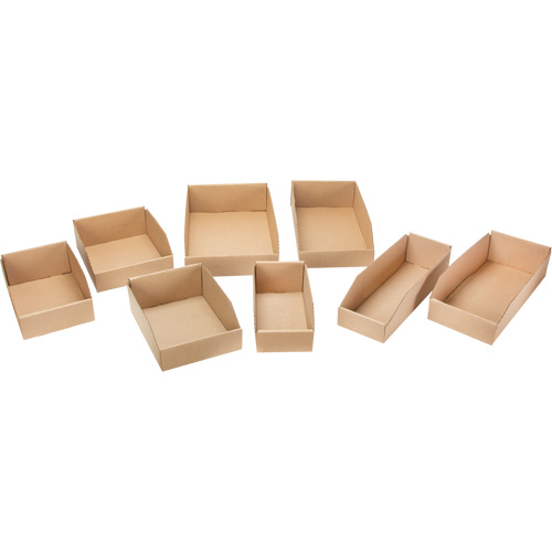 Deep Corrugated Parts Bins, 9-3/4" W x 17-1/4" D x 4-1/2" H, Beige St. Lawrence Industrial & Safety Supply
