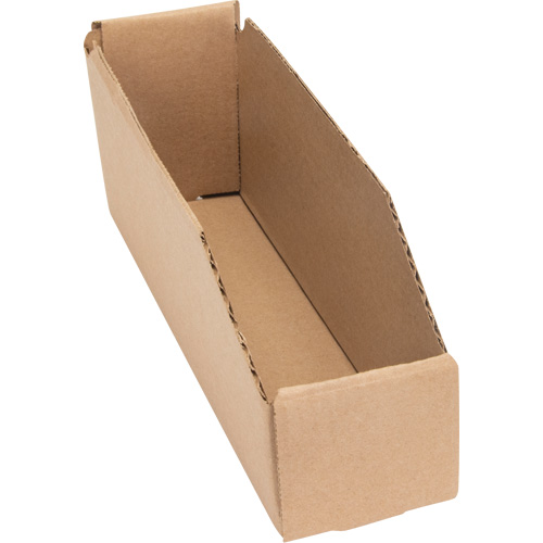 Deep Corrugated Parts Bins, 2-7/8" W x 11-1/4" D x 4-1/2" H, Beige St. Lawrence Industrial & Safety Supply