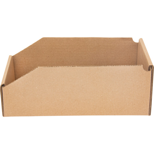 Deep Corrugated Parts Bins, 5-3/4" W x 11-1/4" D x 4-1/2" H, Beige St. Lawrence Industrial & Safety Supply