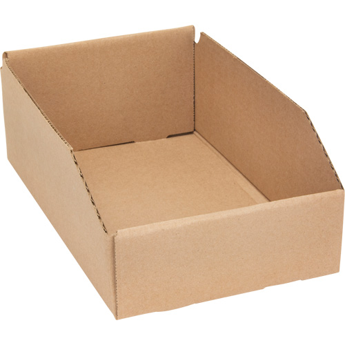 Deep Corrugated Parts Bins, 7-5/8" W x 11-5/16" D x 4-1/2" H, Beige St. Lawrence Industrial & Safety Supply