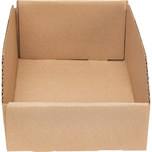 Deep Corrugated Parts Bins, 7-5/8" W x 11-5/16" D x 4-1/2" H, Beige St. Lawrence Industrial & Safety Supply