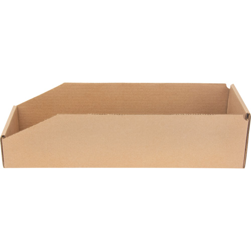 Deep Corrugated Parts Bins, 5-3/4" W x 17-1/4" D x 4-1/2" H, Beige St. Lawrence Industrial & Safety Supply
