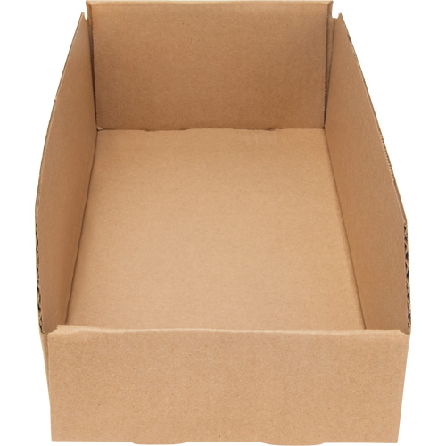 Deep Corrugated Parts Bins, 7-3/4" W x 17-1/4" D x 4-1/2" H, Beige St. Lawrence Industrial & Safety Supply