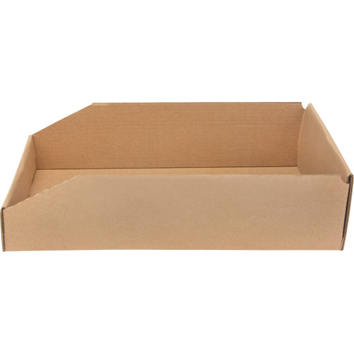 Deep Corrugated Parts Bins, 9-3/4" W x 17-1/4" D x 4-1/2" H, Beige St. Lawrence Industrial & Safety Supply