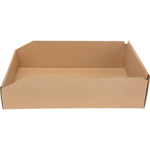 Deep Corrugated Parts Bins, 11-3/4" W x 17-1/4" D x 4-1/2" H, Beige St. Lawrence Industrial & Safety Supply