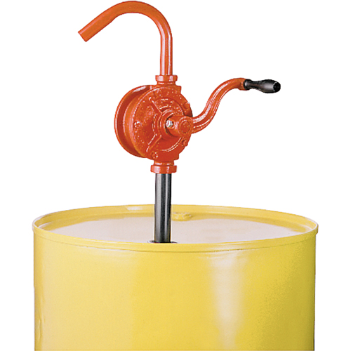 Pompe rotative pour barils, Fonte, Pour capacit&eacute; 15-55 gal., 7,5 gallons/100 r&eacute;volutions St. Lawrence Industrial & Safety Supply