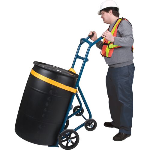 Diable pour baril, Fabriqu&eacute; en Acier, 25 - 55 gal. US (20 - 45 gal. imp.) St. Lawrence Industrial & Safety Supply